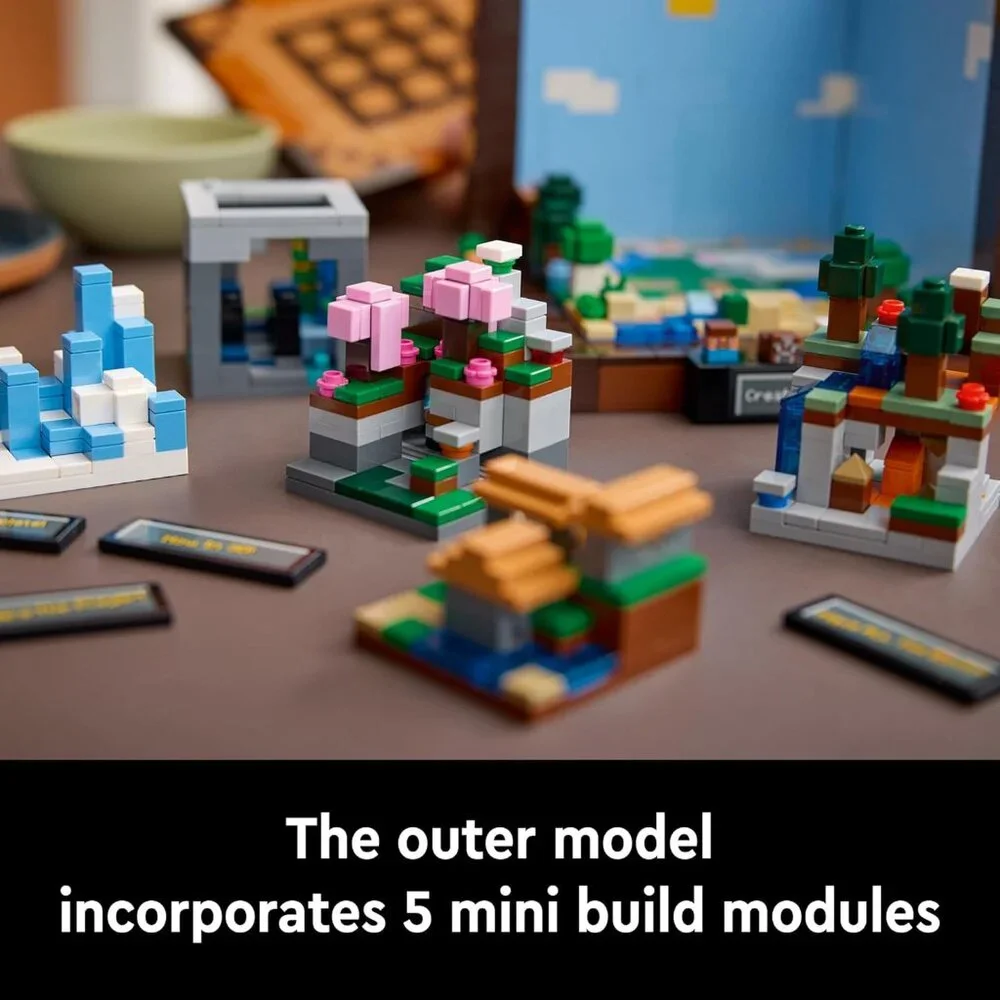 New LEGO Minecraft Crafting Table Toy Building Set 21265 Minecraft Figures, Mobs